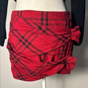 Zara Plaid Mini Skirt (Size S)